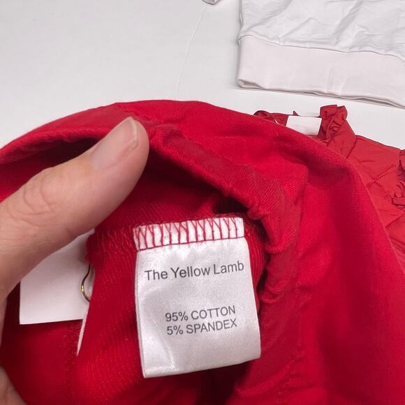 NWT Yellow Lamb Size 7 3-Pc Vest Set - Picture 7 of 7